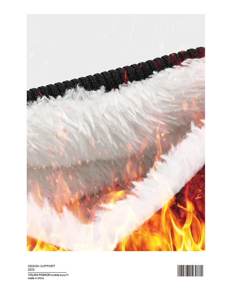 Pantuflas Casa Hombre Forro Polar - Invierno Cálidas Antideslizantes Impermeables