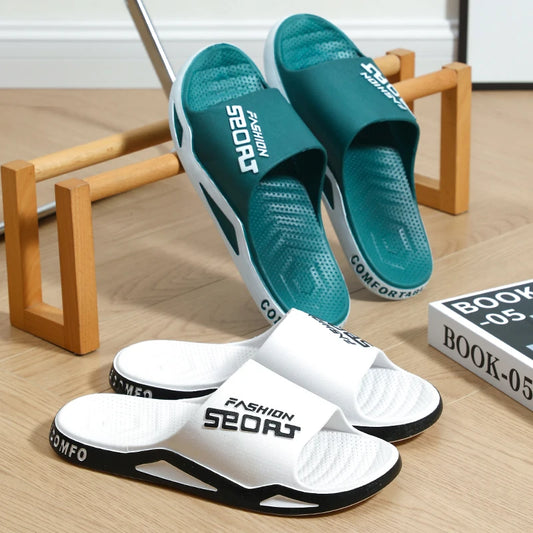Chanclas Hombre Baño Verano - Antideslizantes Trendy Interior Exterior Casa