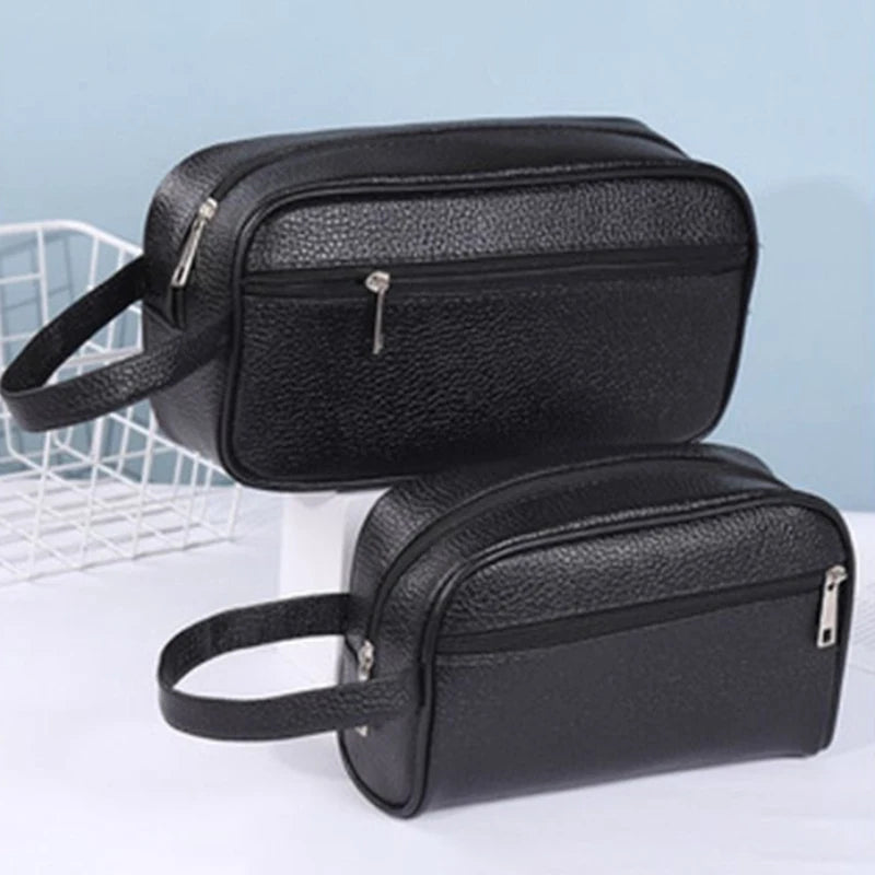 Carteira Unisex Retro Cuero PU - Business Bolso Cosméticos Tarjetas Móvil Muñeca