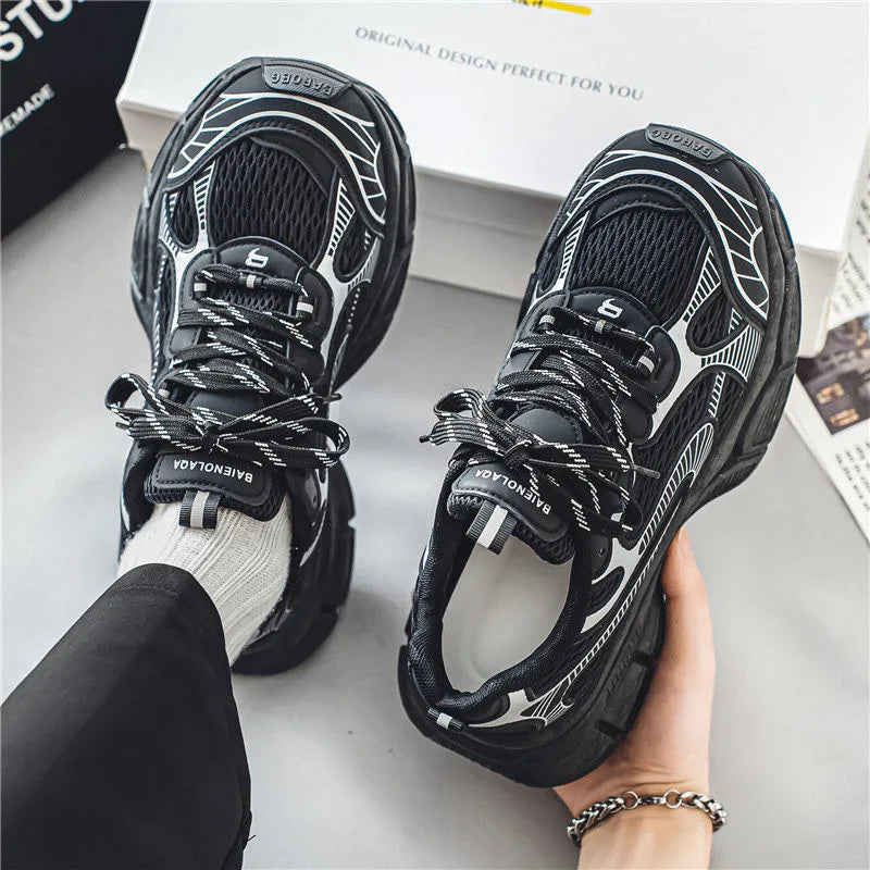 Sneakers Plataforma Mujer Tendencia - Zapatillas Ligeras Transpirables Running