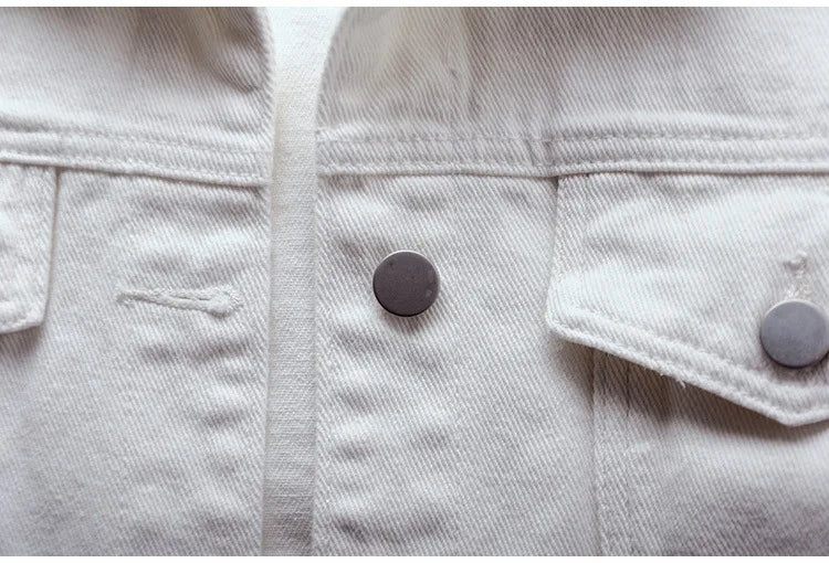 Chaqueta Denim Mujer Boyfriend - Jacket Jeans Oversize Colores 2023