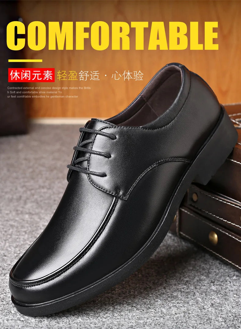 Zapatos Vestir Hombre Cuero Italiano - Elegantes Business Casual Lujo Formales