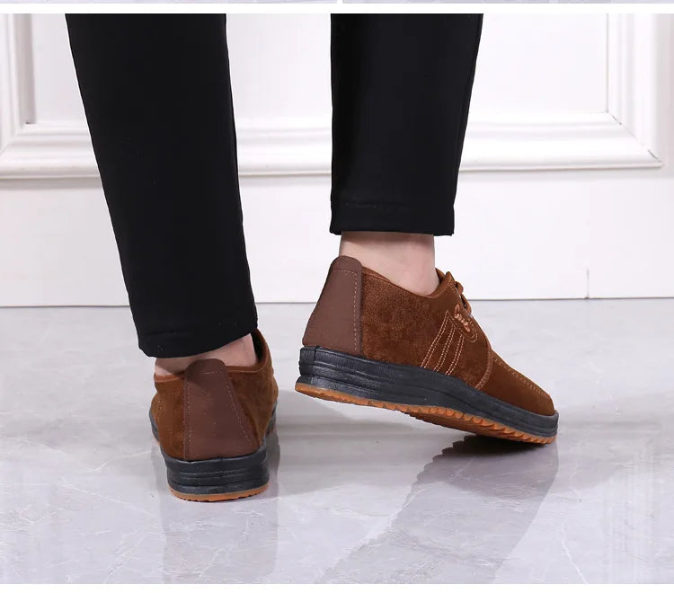 Zapatos Hombre Casual Transpirables - Loafers Sneakers 2023 Fashion Cómodos Planos Artesanales Retro Leisure
