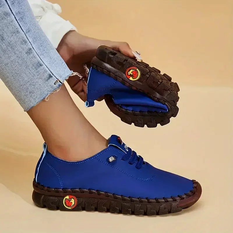 Sneakers Designer Mom Shoes Mujer - Zapatillas Suela Gruesa Outdoor Loafers