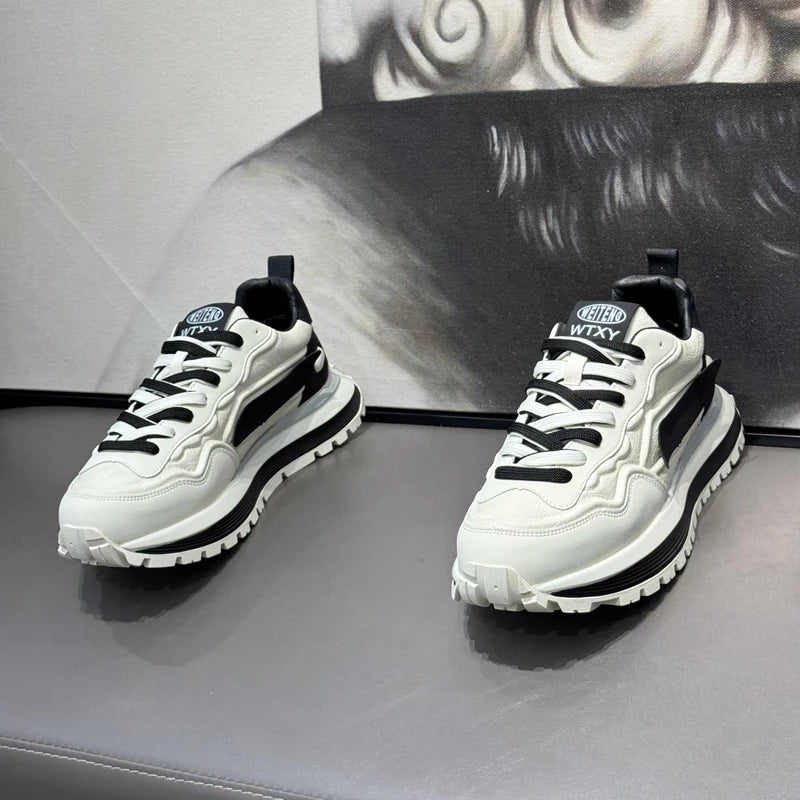 Sneakers Hombre Platform Deportivos - Sport Leisure Casual Antideslizantes Fashion Resistentes Loafers