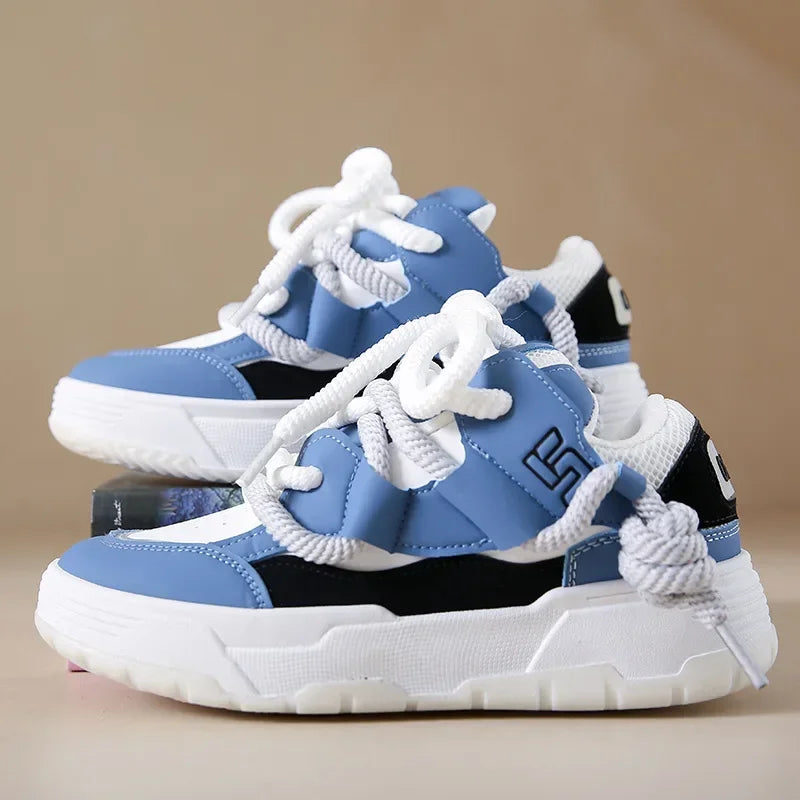 Sneakers Chunky Unisex Suela Gruesa - Zapatillas Casual Versátiles Hombre Mujer