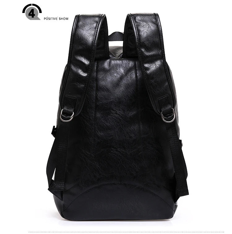 Mochila Cuero 2023 Alta Calidad Fashion - Estudiante Business Portátil Escolar Coreana