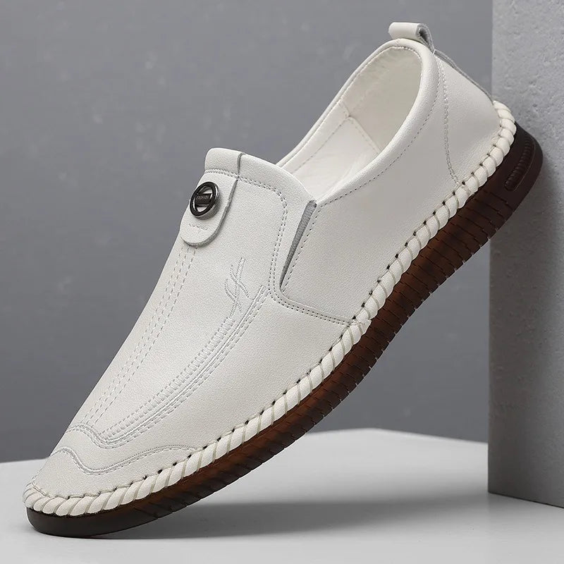 Zapatos Hombre Business Cuero - Vestir Clásicos Fashion Artesanales Conducción Loafers Mocasines