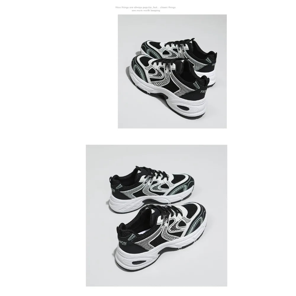 Sneakers Dad Shoes Mujer Verano 2025 - Zapatillas Mesh Transpirables Casual All-Match