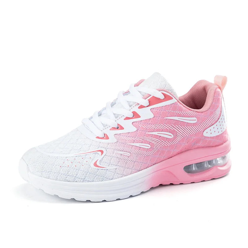 Sneakers Air Cushion Mujer Talla Grande - Zapatillas Mesh Transpirables Ligeras Otoño