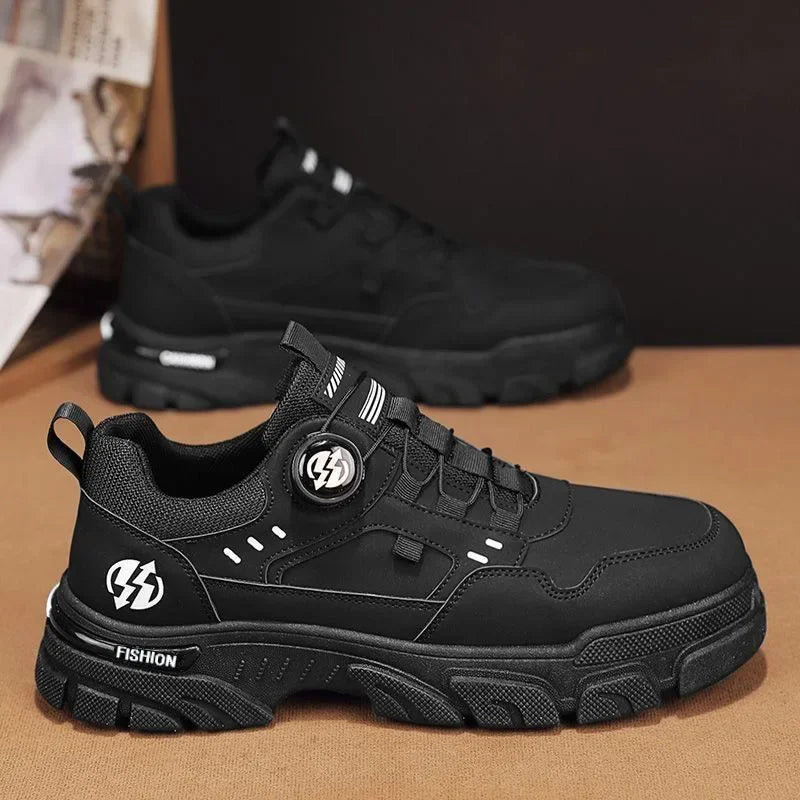 Botas Hombre High-Top Montañismo - Outdoor Antideslizantes Casual Viaje Fashion Versátiles Cómodas Senderismo