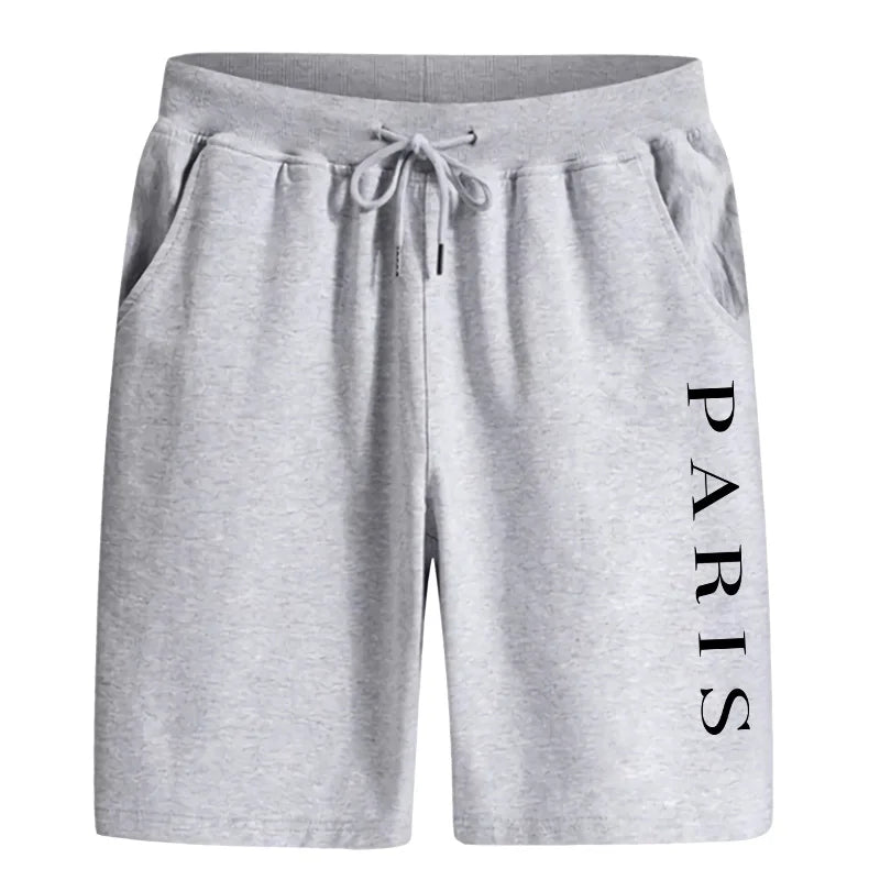 Shorts Jogging Hombre Letras - Pantalones Deportivos Ciclismo Running Verano