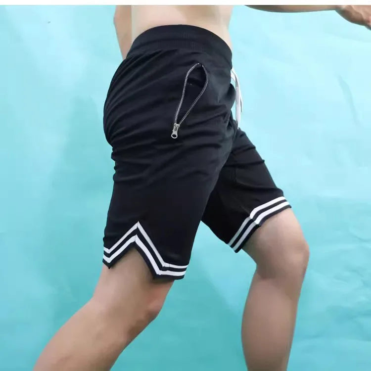 Shorts Deportivos Running Hombre - Pantalones Fitness Bádminton Baloncesto Verano