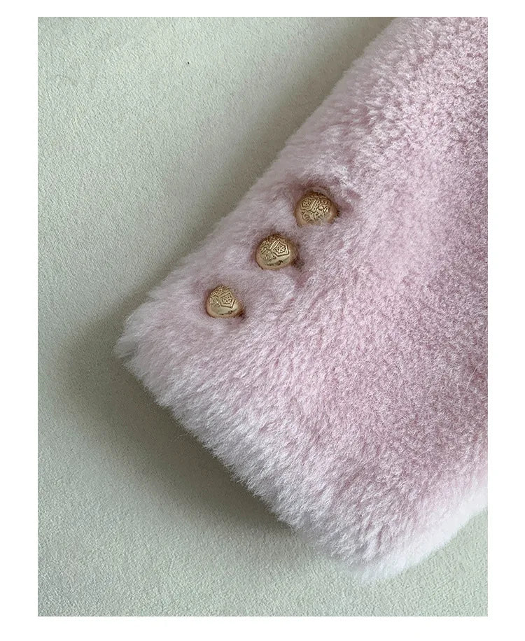 Chaqueta Piel Oveja Mujer Genuina - Chaqueta Shearling Cordero Invierno