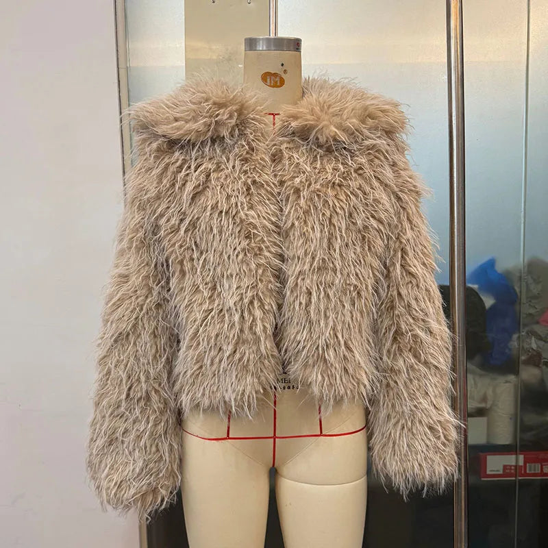 Abrigo Mujer Capucha Patchwork - Abrigo Manga Tejida Oversize 2025