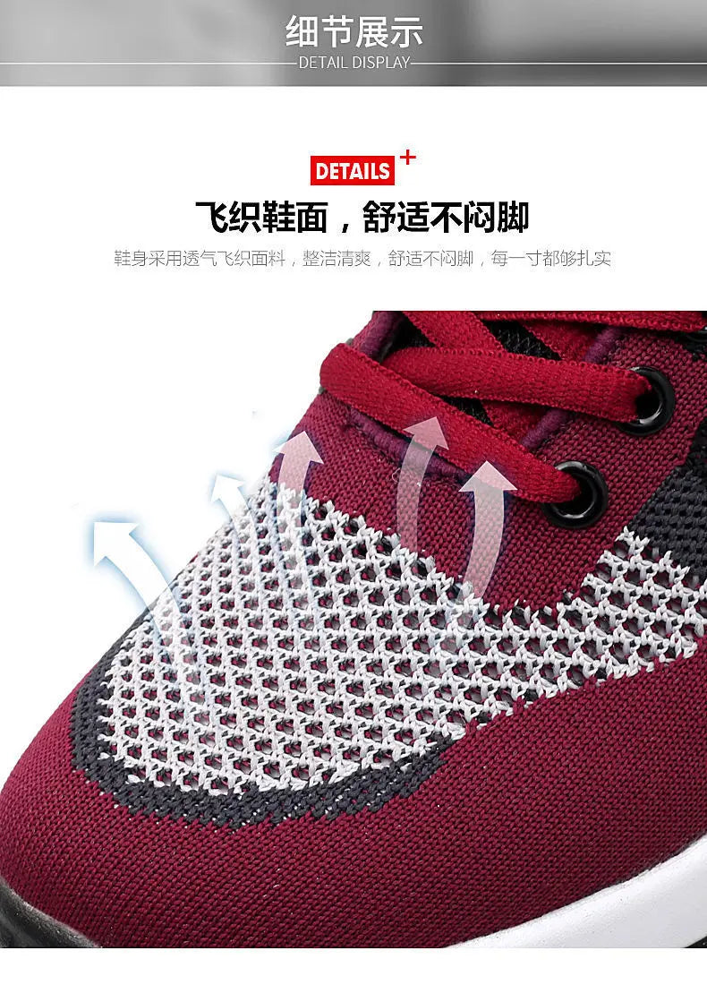 Tenis Mujer Air Cushion - Zapatillas Plataforma Gimnasio Jogging Transpirables