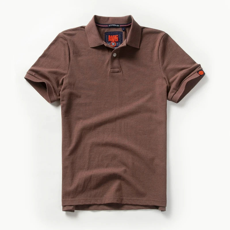 Polo Hombre Golf Algodón 2023 - Manga Corta Casual Simple Camisas