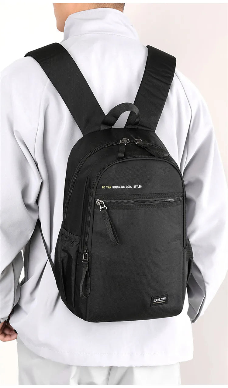 Mochila Hombre Impermeable 2025 - Alta Calidad Viaje Rucksack Adolescentes Casual Hombro Mochilas