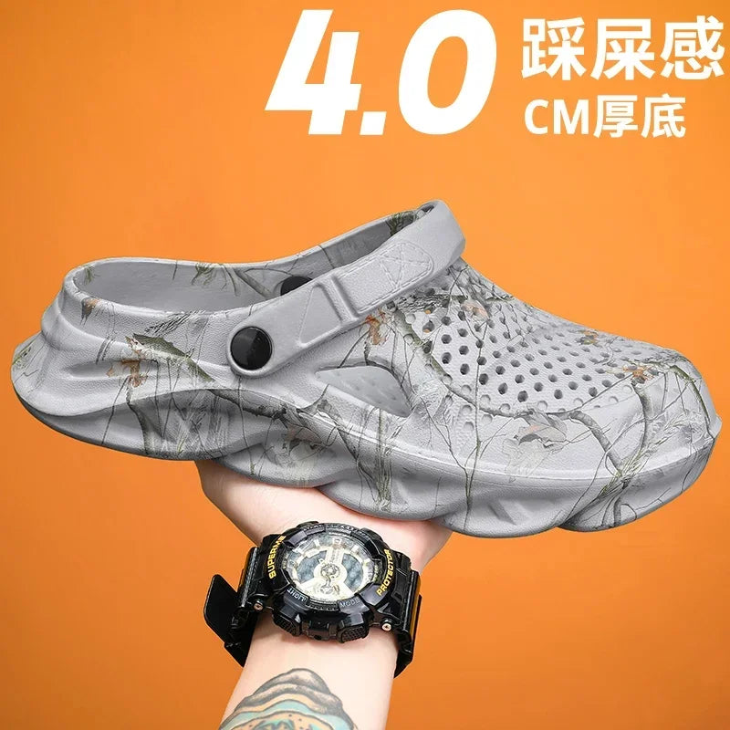 Chanclas Hombre Verano Playa - Sandalias Antideslizantes Outdoor Casual