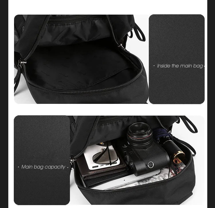 Mochila Hombre Impermeable 2025 - Alta Calidad Viaje Rucksack Adolescentes Casual Hombro Mochilas