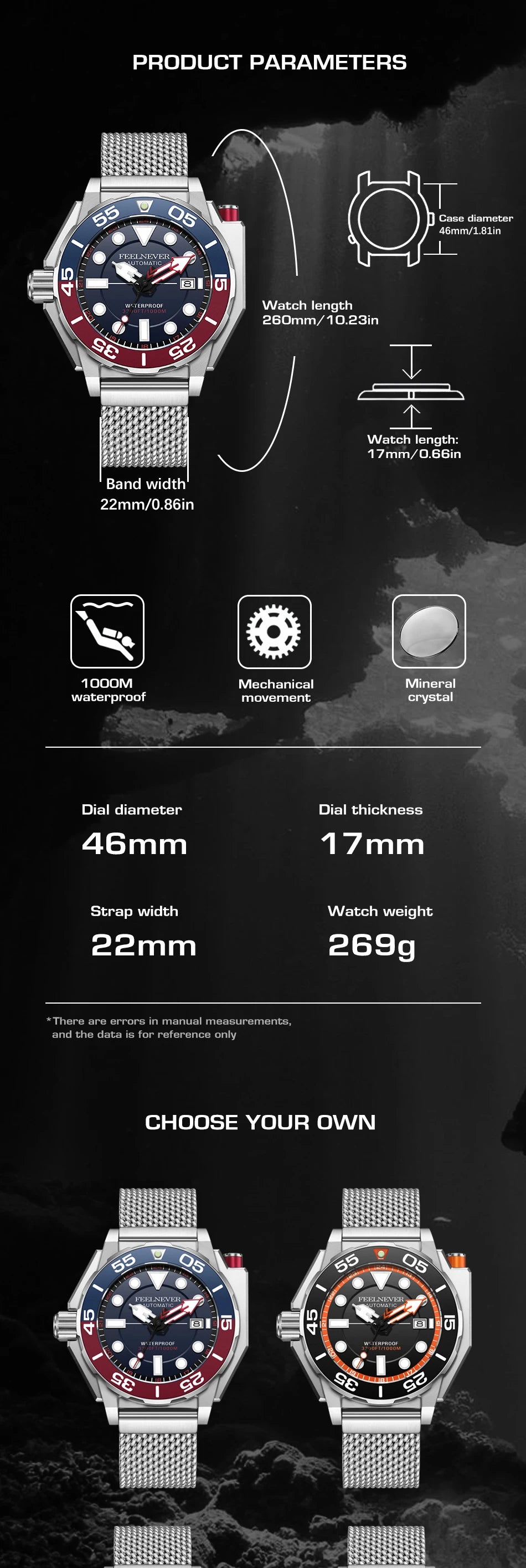 Reloj Mecánico Automático FeelNever 2024 - Resistente Agua Luxury Business Original
