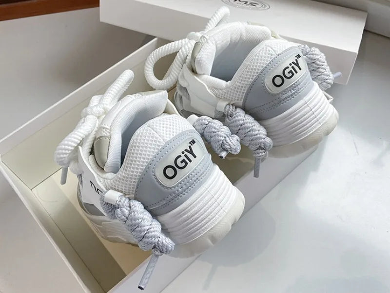 Sneakers Chunky Unisex Suela Gruesa - Zapatillas Casual Versátiles Hombre Mujer