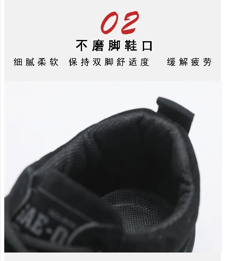 Zapatos Hombre Trabajo Transpirables - Antideslizantes Fashion Sneakers Outdoor Walking Skateboard