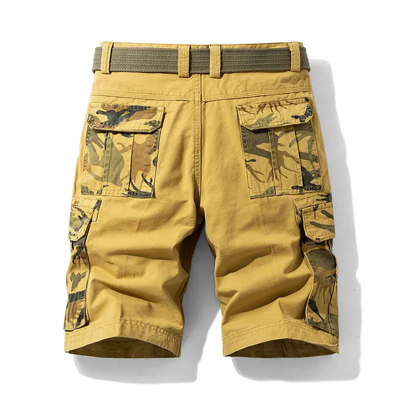 Shorts Trabajo Hombre Outdoor - Pantalones Casuales Senderismo Verano 2025