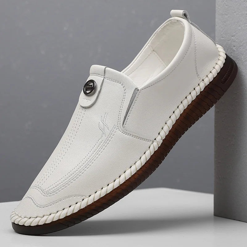Zapatos Hombre Business Cuero - Vestir Clásicos Fashion Artesanales Conducción Loafers Mocasines
