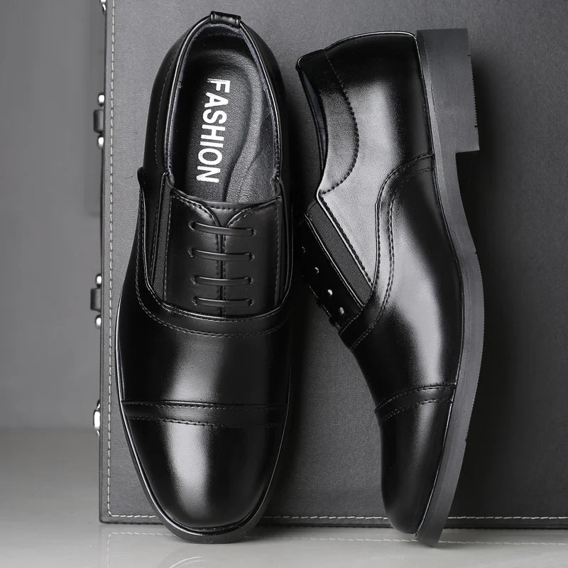Zapatos Conducción Hombre Cuero Italiano - Business Casual Transpirables Antideslizantes Lujo