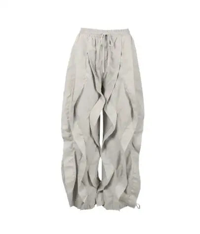 Pantalón Cargo Mujer Elegante - Pantalón Trabajo Patchwork 2025