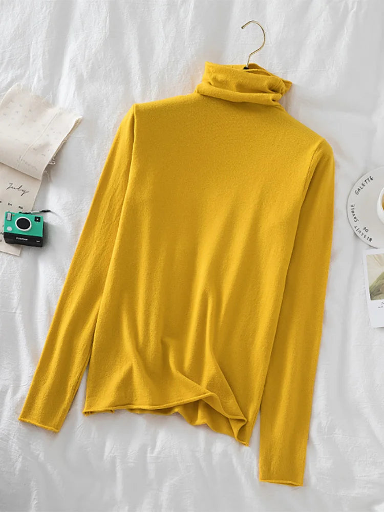 Suéter Mujer Cuello Alto Suave - Jersey Otoño Invierno 2020