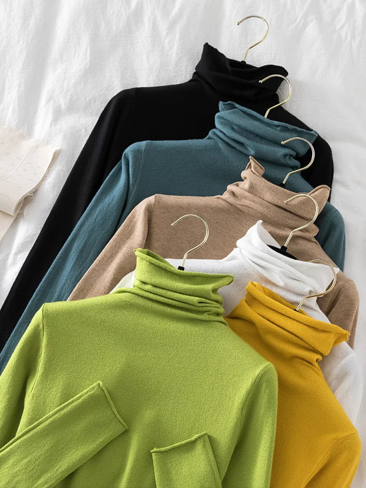 Suéter Mujer Cuello Alto Suave - Jersey Otoño Invierno 2020