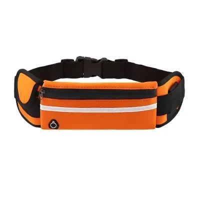 Riñonera Deportiva Running Impermeable - Cinturón Cartera Portátil Móvil Bolsa