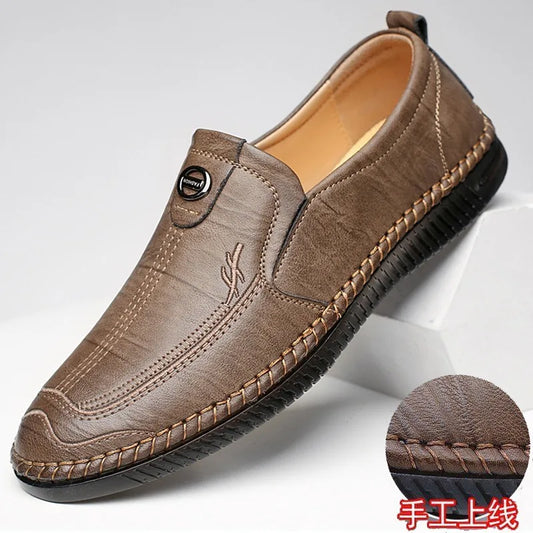 Zapatos Hombre Business Cuero - Vestir Clásicos Fashion Artesanales Conducción Loafers Mocasines