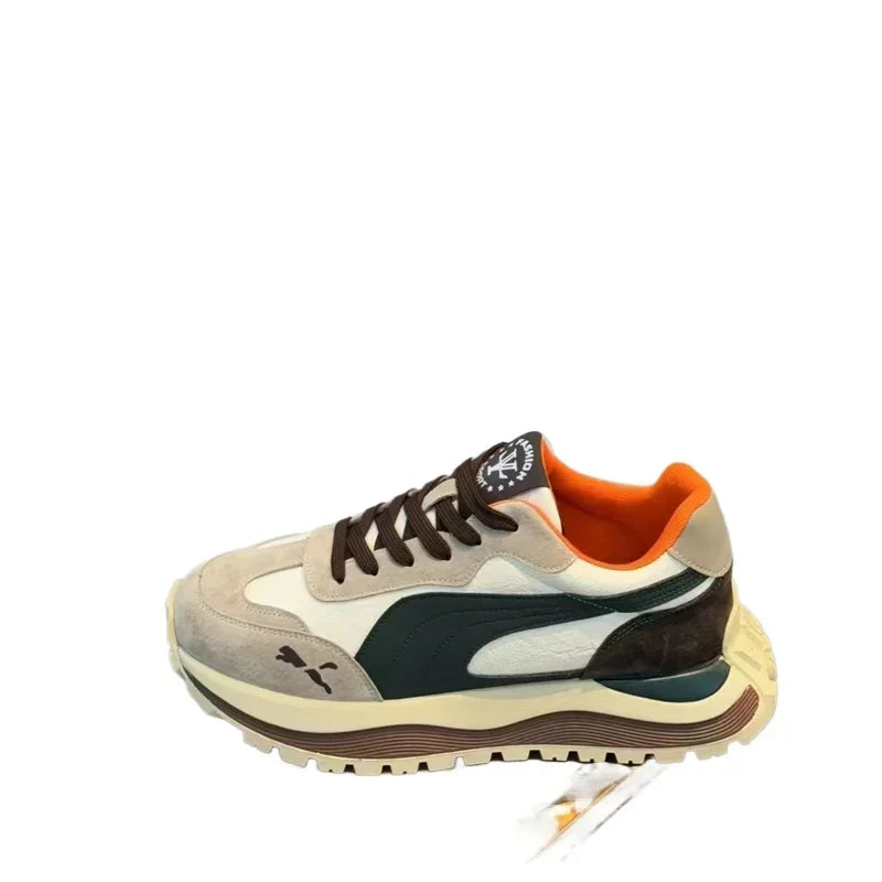 Zapatillas Deportivas Hombre Plataforma - Sneakers Casual Antideslizantes