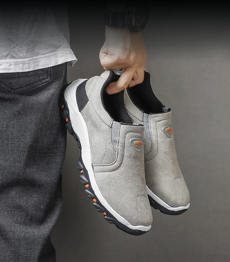 Zapatos Hombre Cómodos Casual - Walking Sneakers Slip-On Loafers Ligeros Mocasines