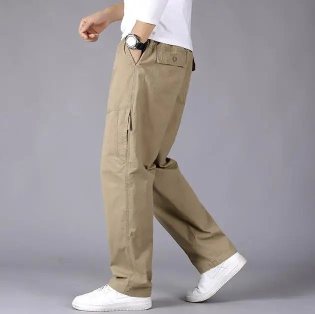 Pantalón Cargo Hombre Algodón - Pantalón Trabajo Verano 6XL