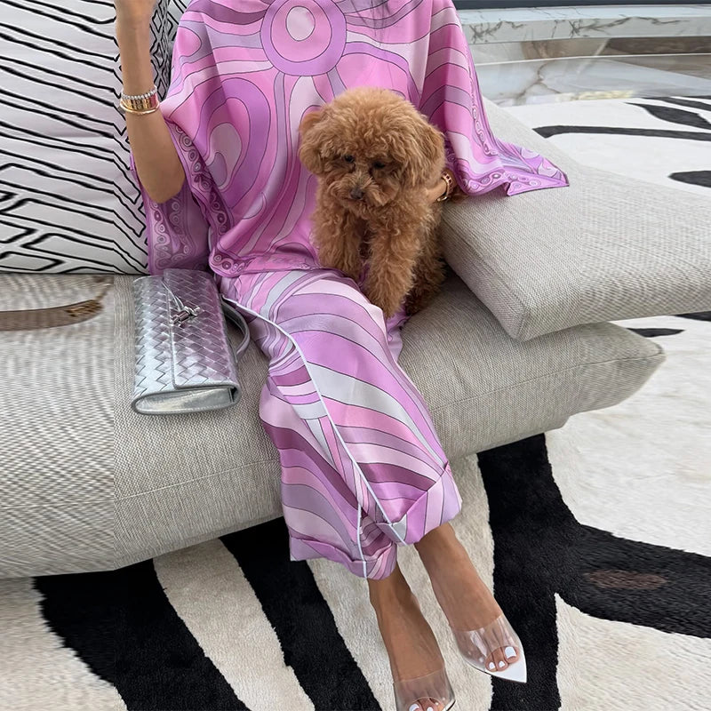 Conjunto Mujer Bohemia - Camisa Falda Larga Vintage Irregular