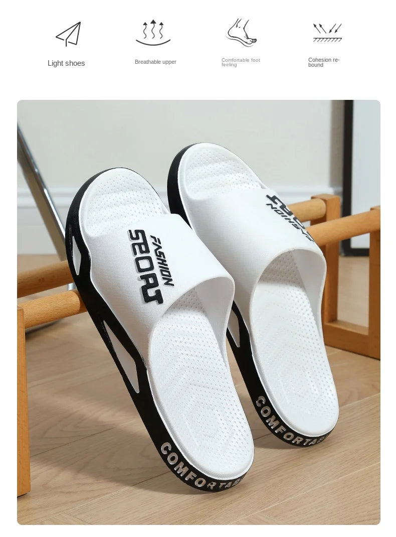 Chanclas Hombre Baño Verano - Antideslizantes Trendy Interior Exterior Casa