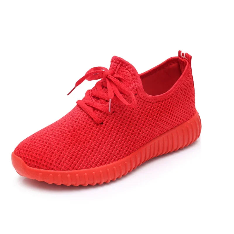 Sneakers Vulcanizados Mujer 2024 - Zapatillas Gimnasio Fitness Walking Negros Rojos