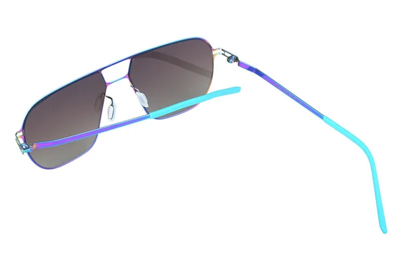 Gafas de Sol Designer ANGUS Alemán Unisex - Cuadradas Coloridas Trendy Ultraligeras Playa Hombre Mujer