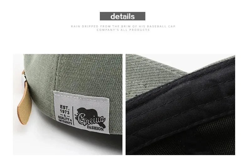 Gorra Baseball Verano Coreana - Snapback Cuero Hip Hop Unisex