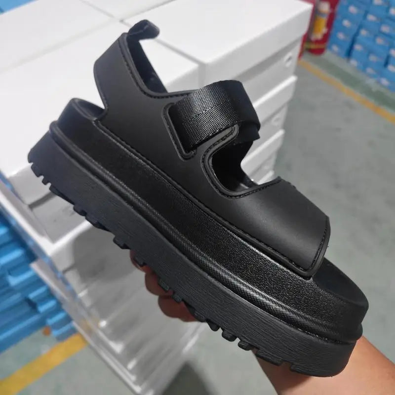 Sandalias Casual Mujer 2025 - Zapatos Plataforma Playa Outdoor Alta Calidad