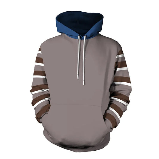 Sudadera Hombre Streetwear Creepypasta - Hoodie Ticci Toby Cosplay Otoño