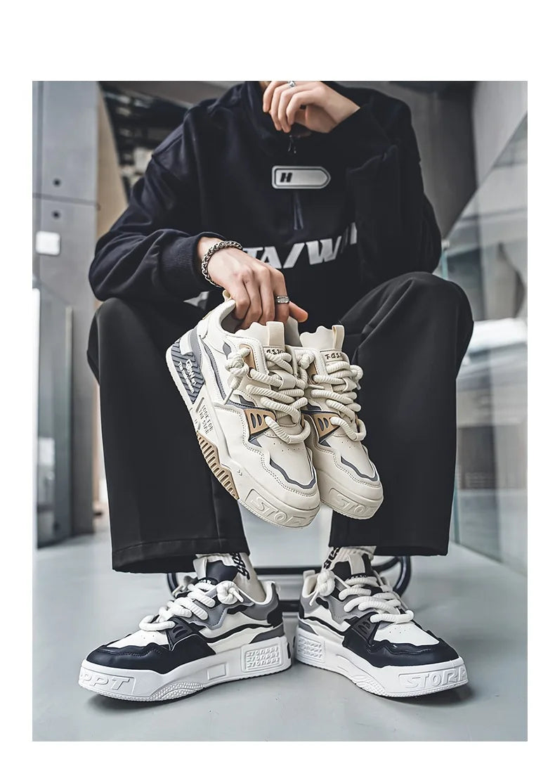 Sneakers Hombre Fashion Otoño - Suela Suave Cómodas Running Tenis Masculino