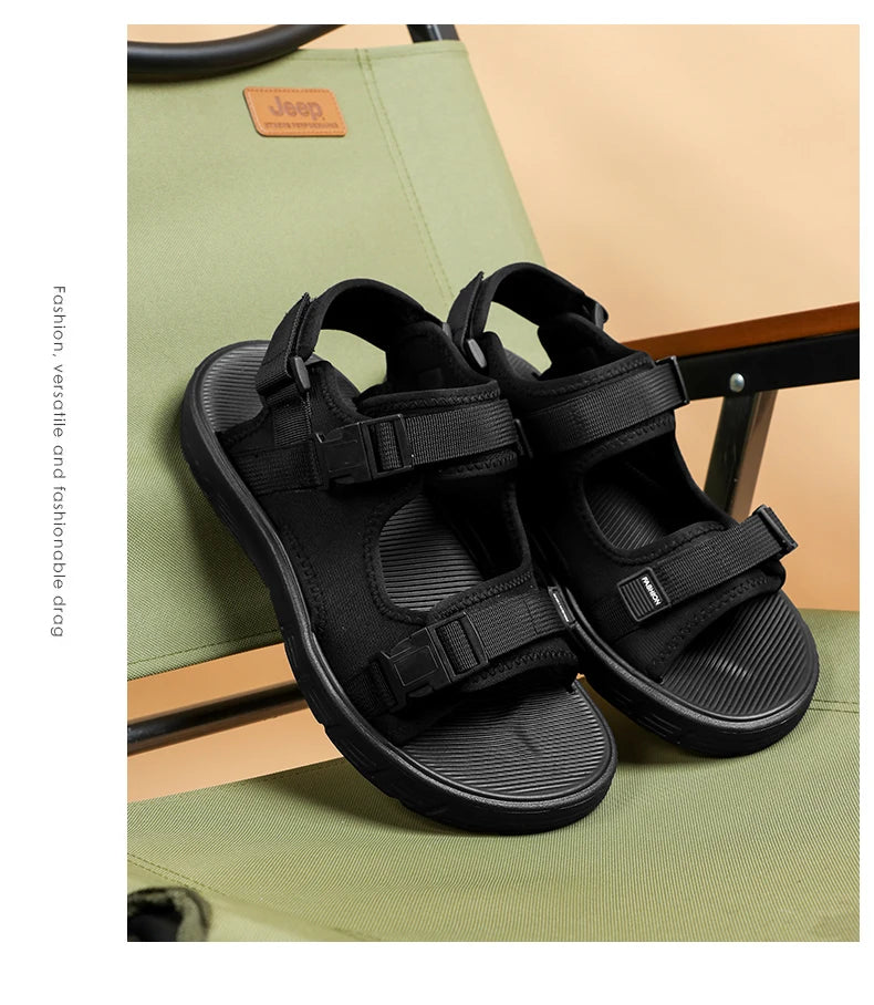 Sandalias Hombre Deportivas Verano - Playa Trendy Antideslizantes Resistentes Suela Suave Conducción Frescas