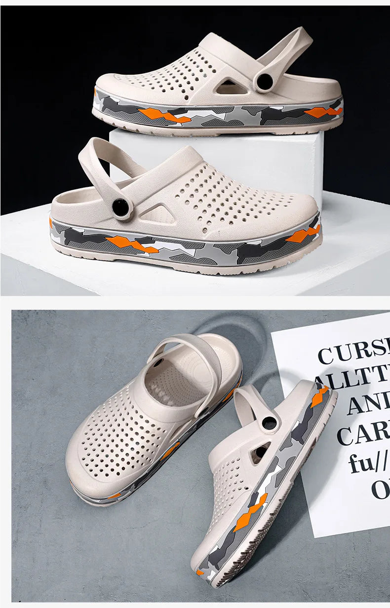 Sandalias Hombre Verano Transpirables - Playa Outdoor Antideslizantes Casual