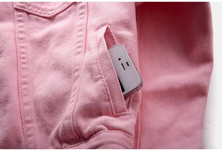 Chaqueta Denim Mujer Boyfriend - Jacket Jeans Oversize Colores 2023