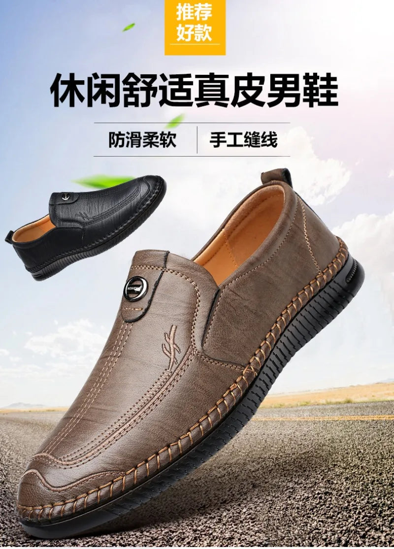 Zapatos Hombre Business Cuero - Vestir Clásicos Fashion Artesanales Conducción Loafers Mocasines